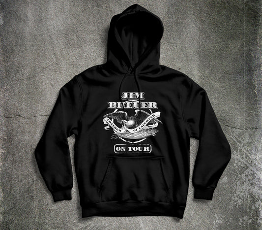 Freedom of Laughter Pullover Hoodie (Black or Grey)